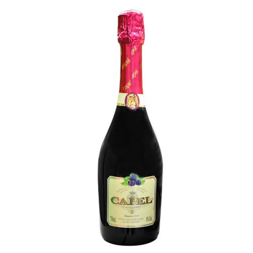 CAPEL BLACKBERRY NON ALCOHOLIC SPARKLING WINE 750ML