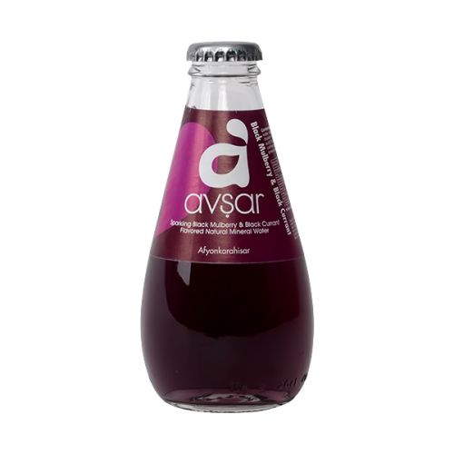 AVSAR FRUIT FLAVOURED WATER BLACK MULBERRY & CURRANT 200ML