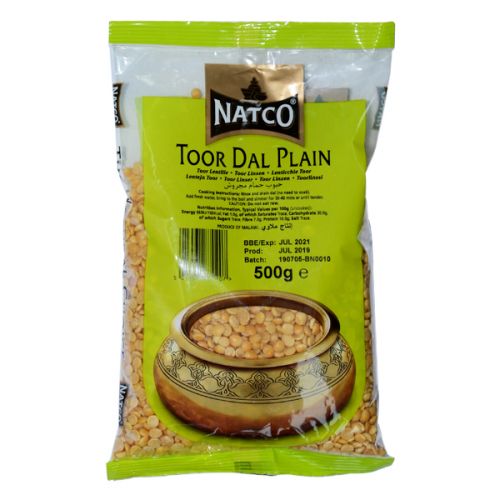  NATCO TOOR DAL PLAIN 500G L6660