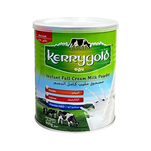 KERRYGOLD FULL CREAM MILK POWDER 400G TIN  12