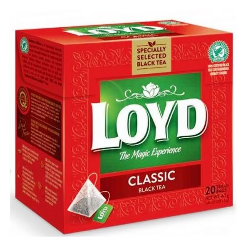 LOYD BLACK TEA CLASSIC  20 TEA BAGS 40G