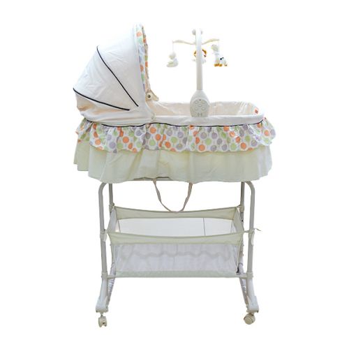 BABY BASSINET + ROCKER ADJUSTABLE PL501