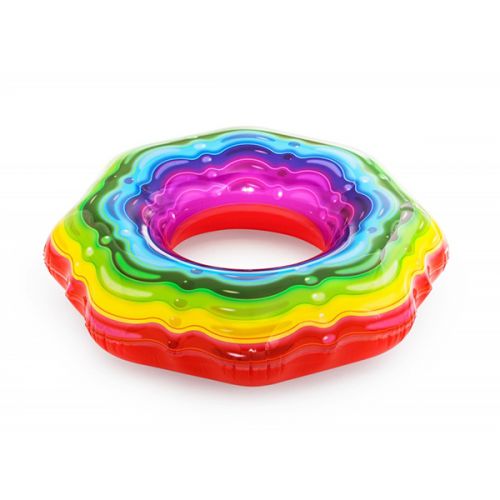 BESTWAY SWIMMING RAINBOW RIBBON TUBE 45" 36163