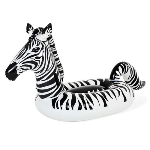 BESTWAY SWIMMING LED LIGHTS 'N' STRIPES ZEBRA FLOAT 56" 41406