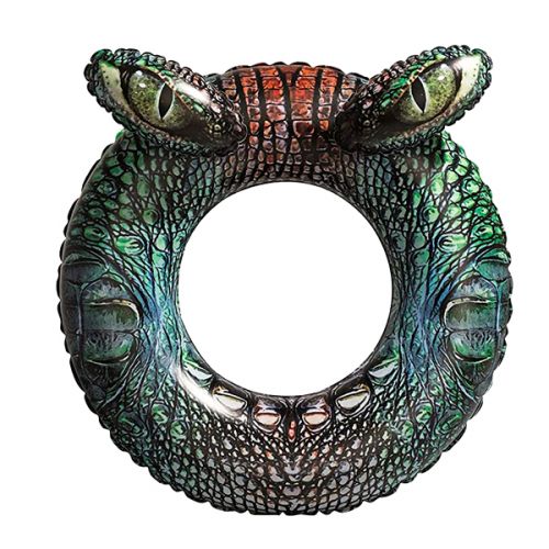 BESTWAY SWIMMING CROC/TIGER PREDATOR RING 36" 36122