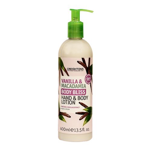 CREIGHTONS VANILLA & MACADEMIA HAND & BODY LOTION 400ML