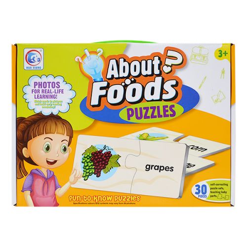 FOOD PUZZLE GAME MKL056147