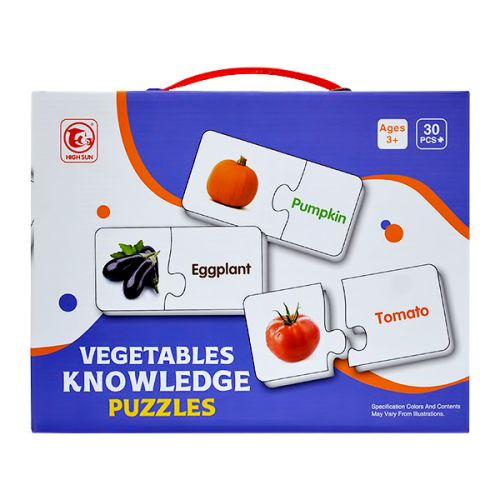 VEGETABLE KNOWLEDGE PUZZLE GAME MKL056741