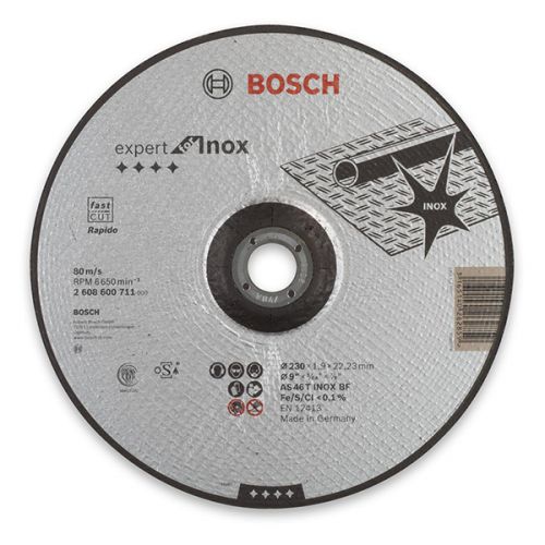 BOSCH METAL CUTTING DISC -INOX 230/22.23/2 MM