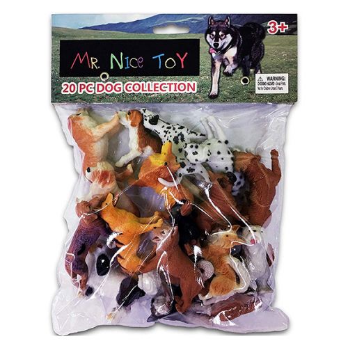 DOG TOY SET 20PCS 3YRS+ DQL-170786