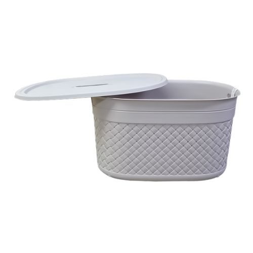 BASKET WITH LID 18100ML EXTRA LARGE STITCH 504004