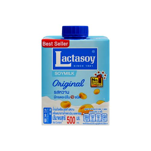 LACTASOY SOYMILK ORIGINAL CLASSIC 500ML