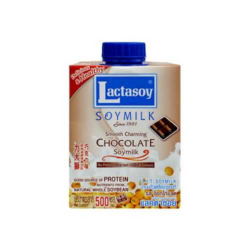 LACTASOY SOYMILK CHOCOLATE 500ML