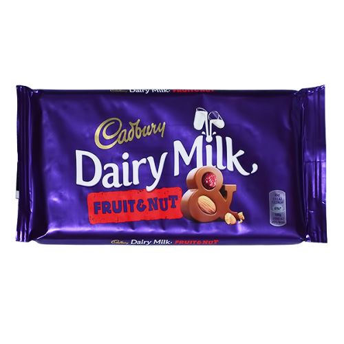 CADBURY FRUIT & NUT 200G X 12