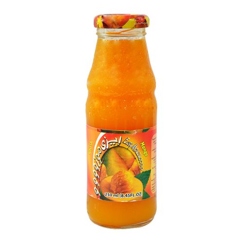 EASY MOUZOO MANGO JUICE GLASS BOTTLE 250ML 