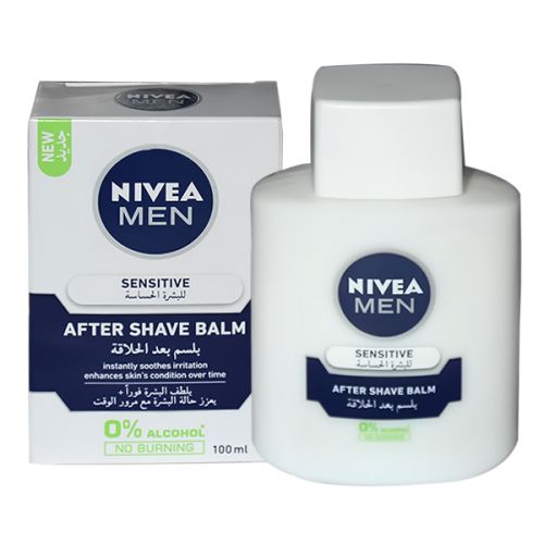 NIVEA AFTERSHAVE BALM FOR MEN SENSITIVE 100ML