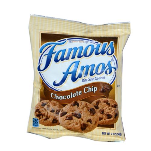 FAMOUS AMOS COOKIES CHOCOLATE CHIPS 56G