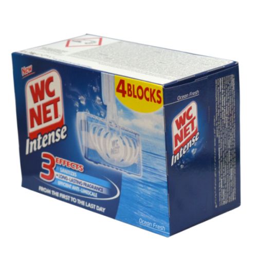 WC NET INTENSE SOL RIM BLOCK OCEAN FRESH (4PCS) 