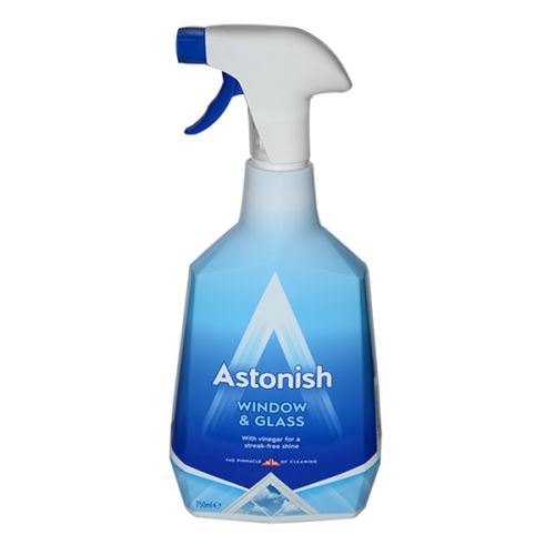 ASTONISH WINDOW & GLASS CLEANER 750ML