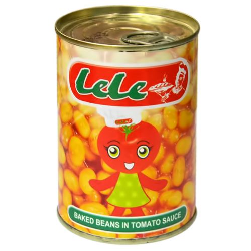 LELE BAKED BEANS IN TOMATO SAUCE 400G