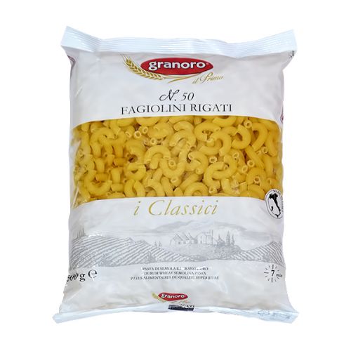 GRANORO FAGIOLINI RIGATI PASTA 500G