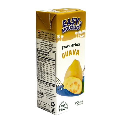 EASY MOUZOO GUAVA TETRA PACK DRINK 200ML 