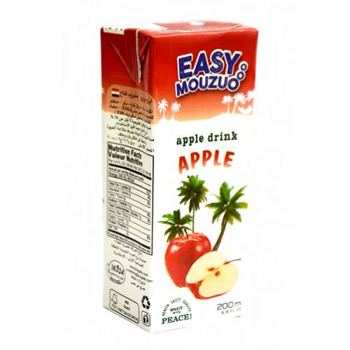 EASY MOUZOO APPLE TETRA PACK DRINK 200ML