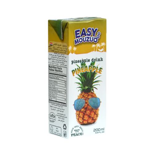 EASY MOUZOO PINEAPPLE TETRA PACK 200ML