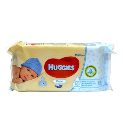 HUGGIES WIPES PURE 56 WIPES