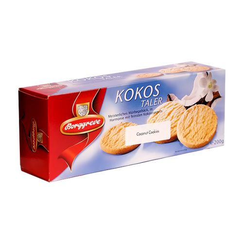 BORGGREVE COCONUT SHORTBREAD 200G