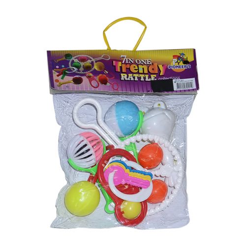 TOY RATTLE 6PCS LOVELY COLLECTION  