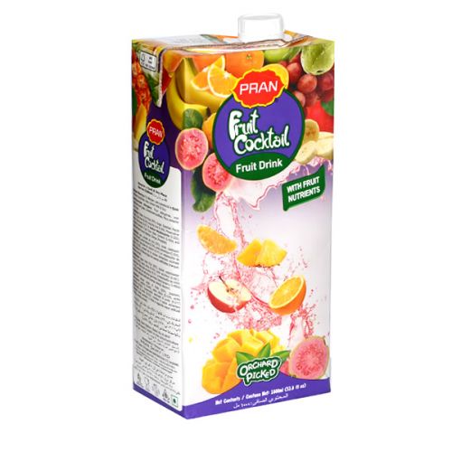 PRAN PREMIUM FRUIT COCKTAIL JUICE TETRA PACK 1L