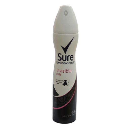 SURE WOMEN APA INVISIBLE PURE SPRAY 250ML 