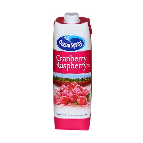 OCEAN SPRAY CRANBERRY & RASPBERRY JUICE 1L