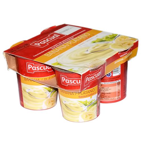 PASCUAL YOGHURT BANANA FLAVOR 125G X 4PC