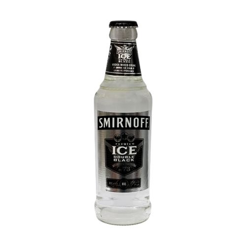 SMIRNOFF ICE DOUBLE BLACK BOTTLE 300ML  