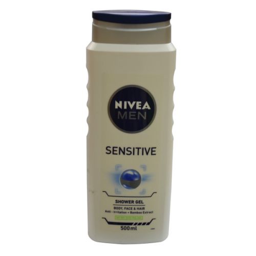 NIVEA MEN SHOWER GEL SENSITIVE 500ML  