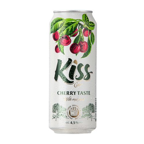 KISS CIDER CHERRY 4.5% 500ML  