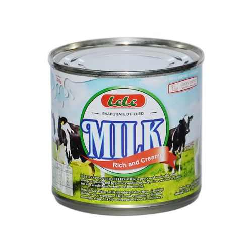 LELE EVAPORATED MILK 170G 