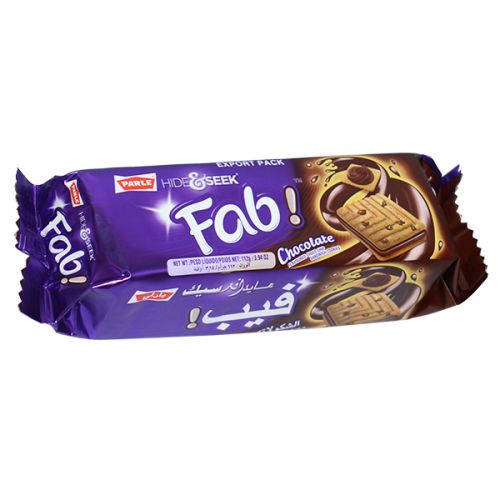 PARLE HIDE & SEEK FAB CHOCOLATE BISCUIT 112G