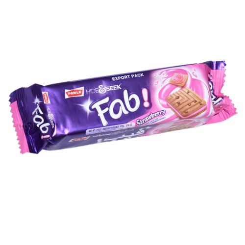 PARLE HIDE & SEEK FAB STRAWBERRY BISCUIT 112G