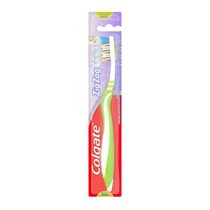 COLGATE TOOTHBRUSH ZIGZAG PLUS MEDIUM 