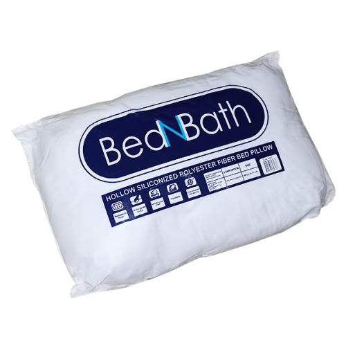 BED N BATH SILICONIZED POLYESTER PILLOW 