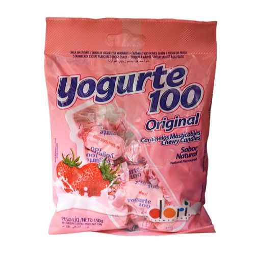 YOGURTE 100 ORIGINAL CHEWY CANDY 150G 