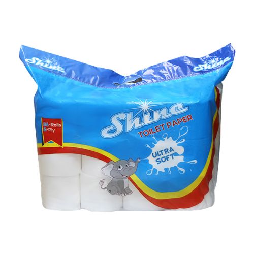 SHINE TOILET ROLL ULTRA SOFT 2PLY (24 ROLLS)  