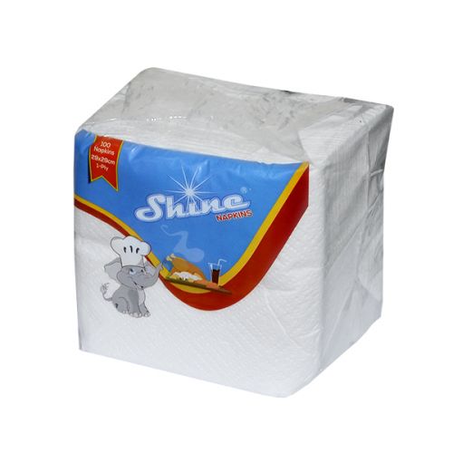 SHINE FAMILY NAPKINS 1 PLY 100 PIECES