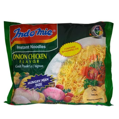 INDOMIE HUNGRY MAN ONION CHICKEN FLAVOR 200G