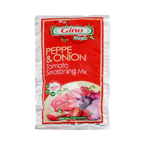 GINO PEPPER & ONION TOMATO SEASONING MIX POUCH 70G 