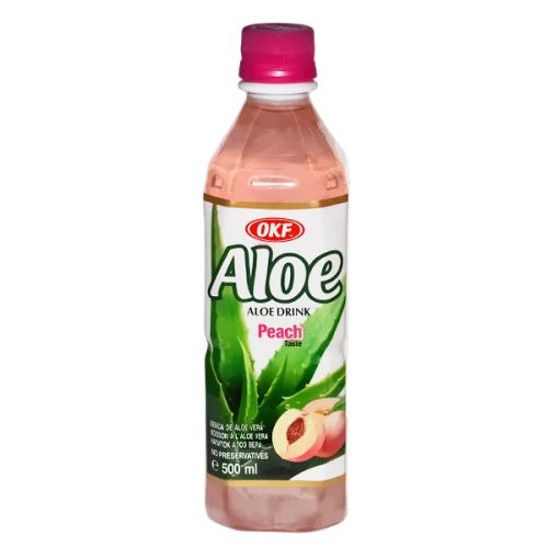 OKF STANDARD ALOE PEACH DRINK 500ML