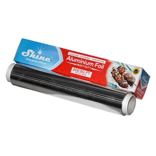 SHINE ALUMINIUM FOIL 200 SQUARE FEET 